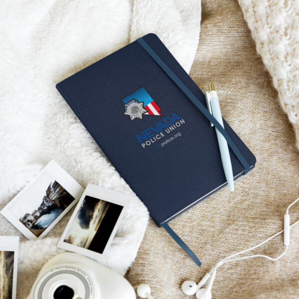 Hardcover bound notebook w/Logo