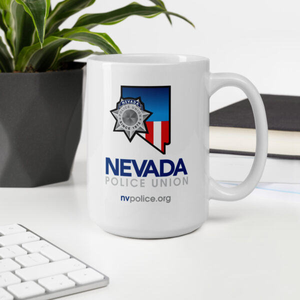 White glossy mug w/Logo - Image 8