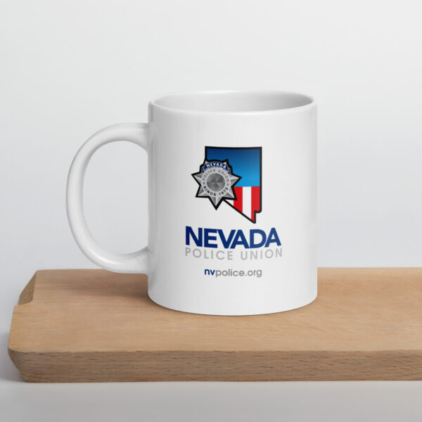 White glossy mug w/Logo