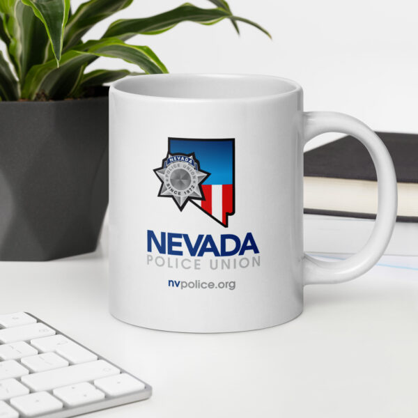 White glossy mug w/Logo - Image 10